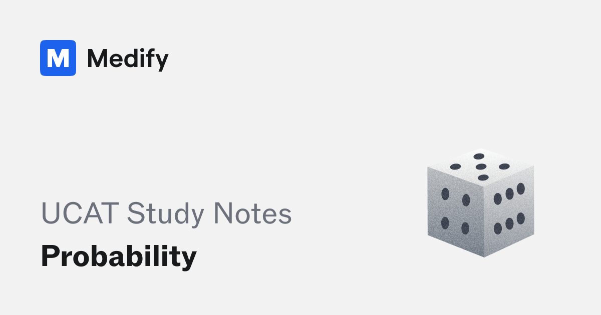 Probability Questions Ucat Study Notes Medify